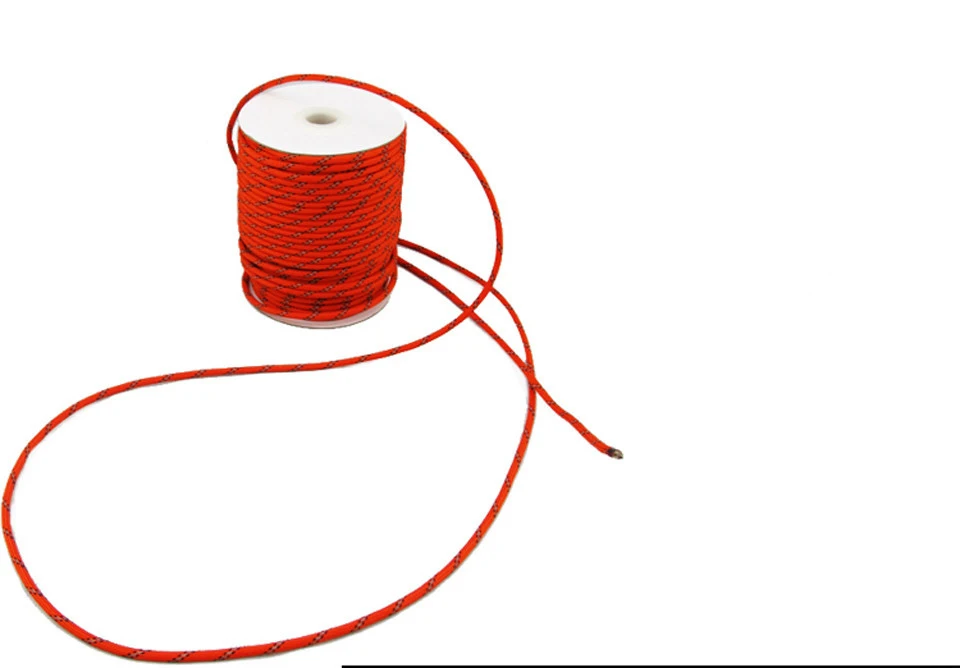 Красная Светоотражающая веревка для палатки парней кемпинга наборы