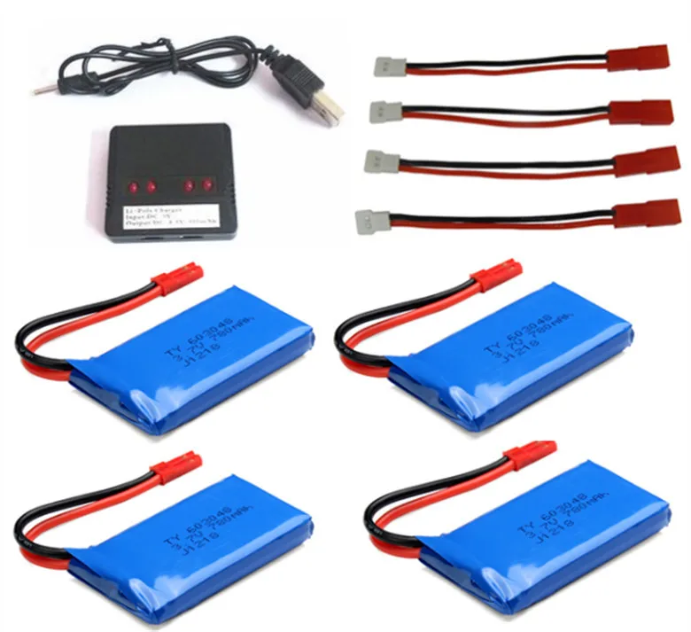Фото 4x3 7 V 780mah батарея + 4in1 зарядное устройство для Wltoys V626 V636 V686 V686G V686J V686K 2.4Gh 4CH 6-осевой 4x3 7 V 780mah батарея + 4in1 зарядное устройство для Wltoys V626 V636 V686 V686G V686J V686K 2.4Gh 4CH 6-осевой