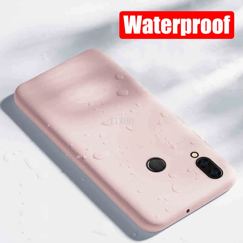 Жидкий силиконовый чехол для телефона Xiaomi Redmi Note 7 чехлы Xiomi 7A Xaomi Redme Note7 A A7
