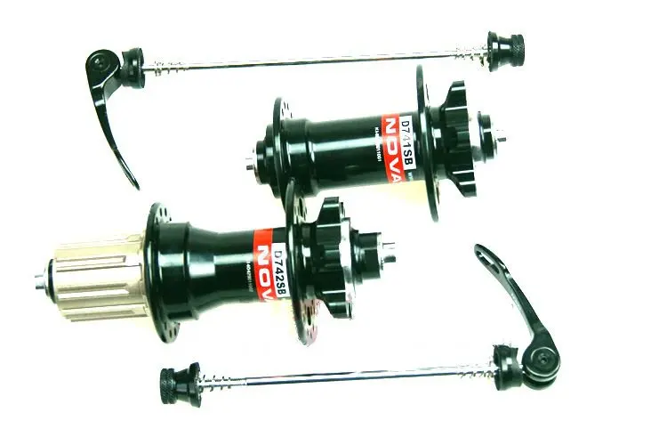 Novatec D741SB D742SB MTB горный велосипед концентратор 4 герметичный подшипник дисковый тормоз ступицы велосипеда 24 28 32 отверстия с QR