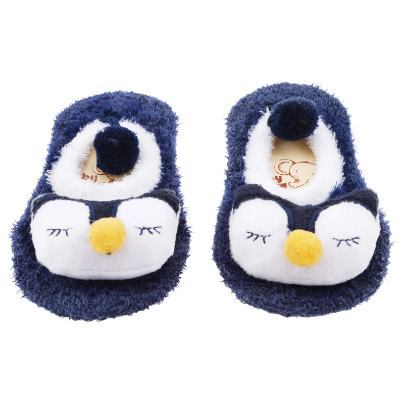 Мягкие нескользящие носки для пола мальчиков и девочек 0 3 T зимние весенние