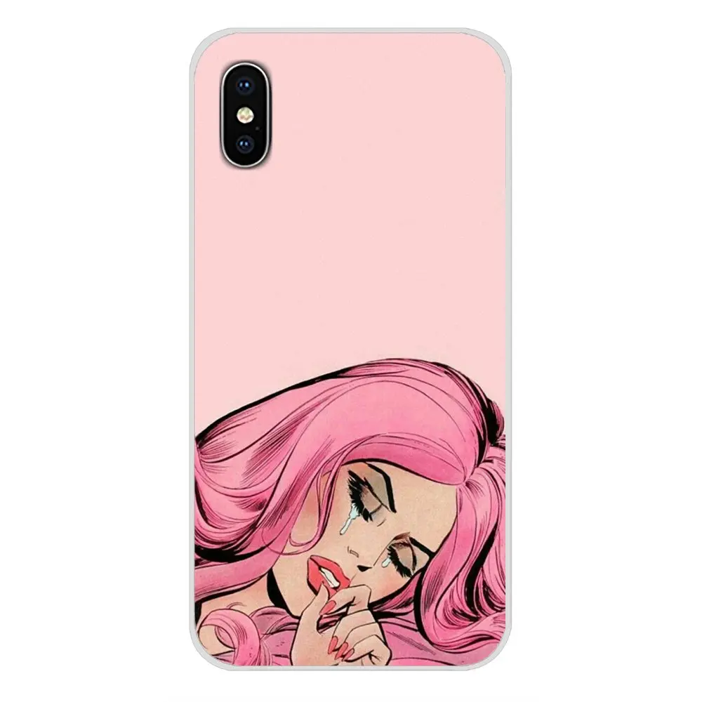 Для Oneplus 3T 5T 6T Nokia 2 3 5 6 8 9 230 3310 1 7 Plus 2017 2018 хипстер панк принцесса окрашенный Чехол