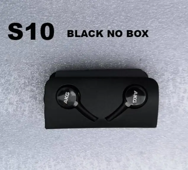 Наушники AKG IG955 3,5 мм наушники с микрофоном Проводная гарнитура для samsung Galaxy s10 S9 S8 S7 S6 S5 S4 смартфон для hauwei xiaomi - Цвет: S10 black no box