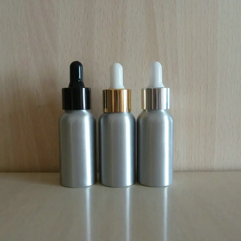 Пустые косметические алюминиевые флаконы для макияжа 30 мл пластиковая крышка с
