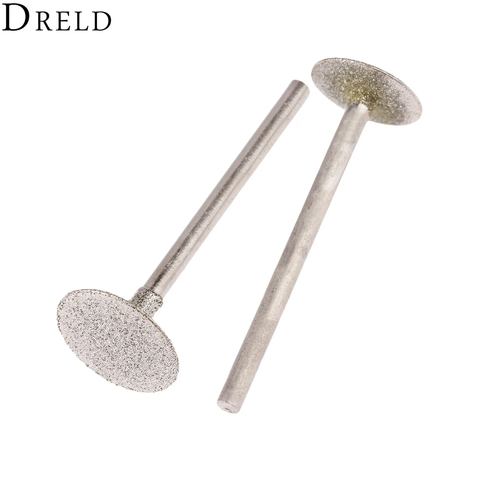 DRELD 4 шт. Аксессуары Dremel 3 мм хвостовик Алмазная точечная Шлифовальная головка камень нефрит резьба полировка Гравировка Инструменты
