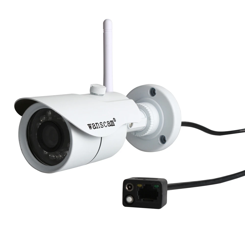 720P HD WiFi Камера Ночное видение P2P IP 1.0MP Водонепроницаемый IR сокращений наблюдения