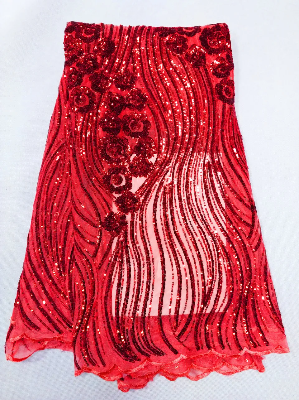 Wholesale 2017 Latest Gold African French Net Lace Fabric.High Quality Tulle Fabric For Wedding JL908 | Дом и сад