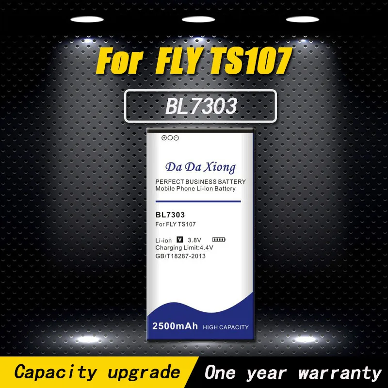 Высококачественный аккумулятор BL7303 на 2500 мАч для Телефона FLY TS107|Аккумуляторы