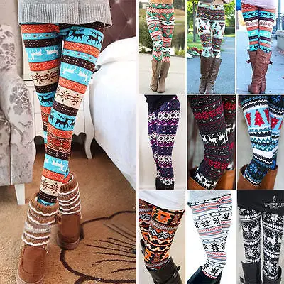 Женская зимняя теплая Рождественская ткань из хлопка | одежда