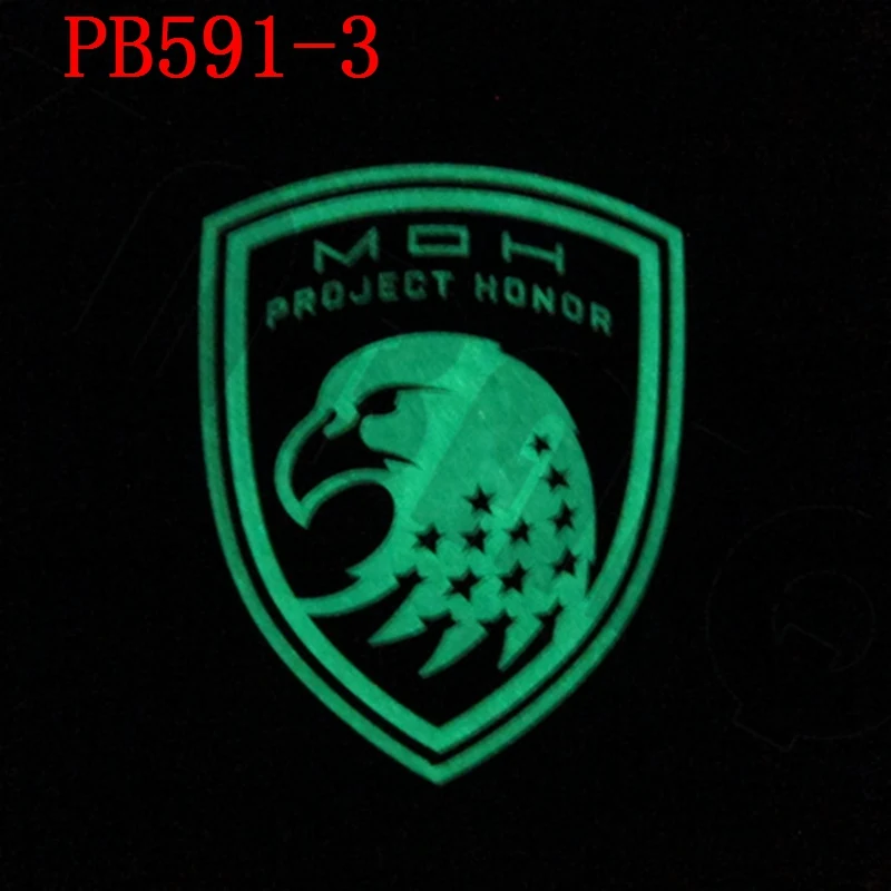 3D ПВХ патч медаль честь проект Honor Резиновый патч