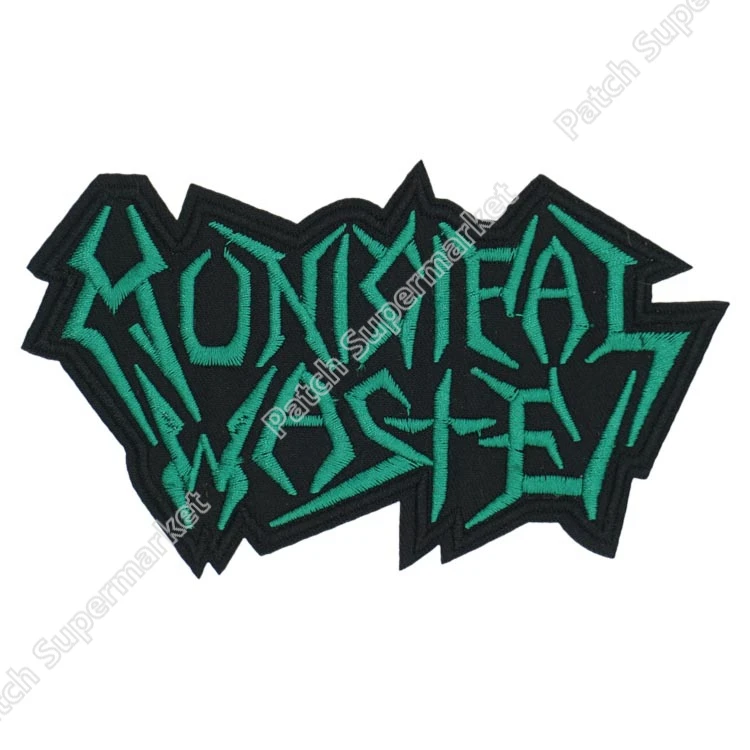 Накатка MUNICIPAL WASTE с логотипом группы, для нанесения утюгом или пришивания на металлические футболки. МОТИВ ПЕРЕДАЧИ Рок-панк знак оптом.