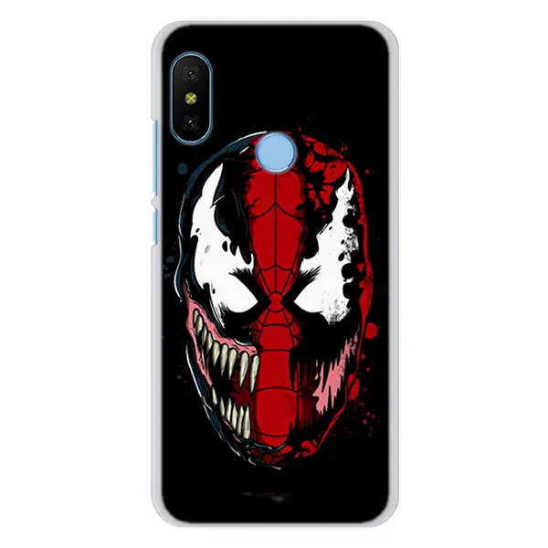 14 Чехол для телефона Venom MARVEL s для Xiao mi Red mi Note 7 5 6Pro 4X5 5A 6A mi A1 A2 8 Lite жесткий чехол-накладка - Цвет: 14