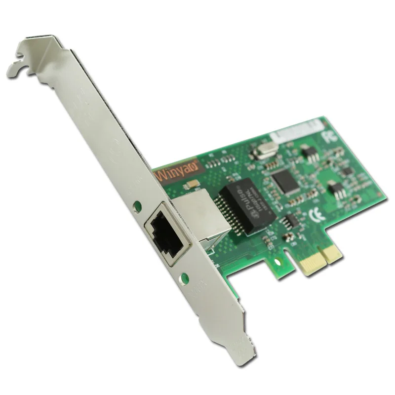 Сетевой адаптер Gigabit Ethernet PCIe X1 плата NIC чипсет 1000M 82574L | Компьютеры и офис