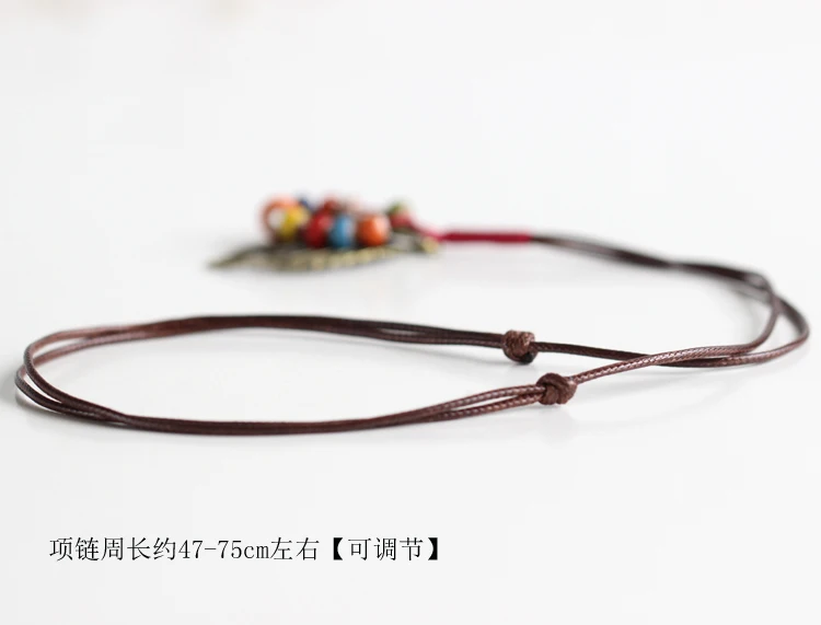 Женское Ожерелье осень ручная работа креативные ювелирные изделия модный стиль