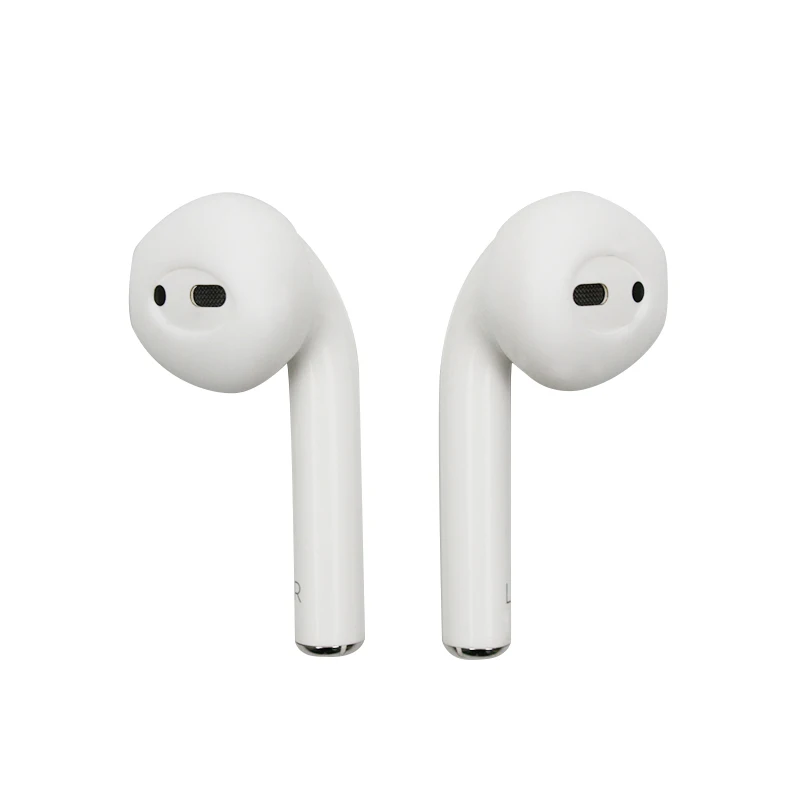 1 пара силиконовых чехлов для наушников Airpods сменные мягкие противоскользящие