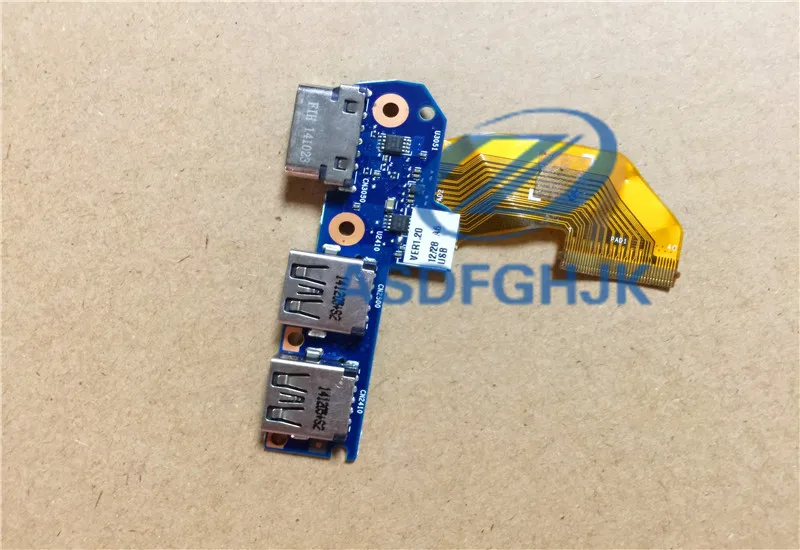 Бесплатная доставка оригинальная плата VGA с USB-портом для HP ELITEBOOK 740 840 G1 SERIES 6050A2559201
