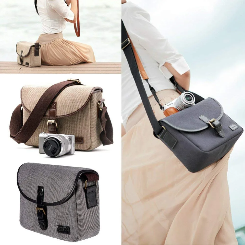 Чехол в стиле ретро для камеры Canon EOS 200D II 250D R6 R5 RP R M200 M100 M50 M6 Nikon Z5 Z6 Z7 Z50 D3500 D3400 D5600