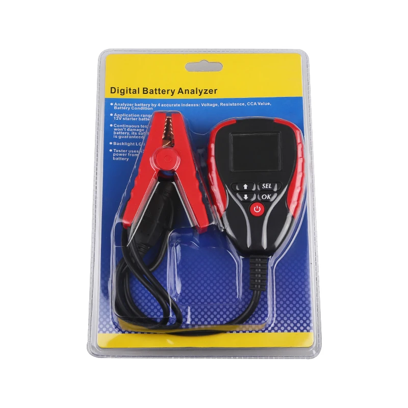 12 В автомобильный тестер нагрузки батареи цифровой анализатор заряда процент