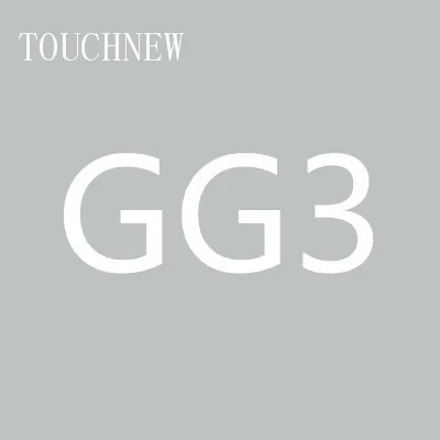 GG3 TOUCHNEW, 168 цветов, одиночные художественные маркеры, кисть, эскиз, на спиртовой основе, маркеры, двойная головка, манга, ручки для рисования, товары для рукоделия - Цвет: GG3