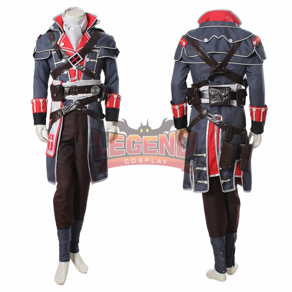 Косплей Легенда AC Rogue Shay Патрик Кормак Взрослый Костюм на заказ полный комплект