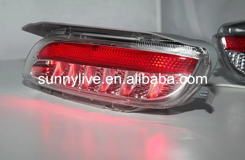 Для Lexus для RX330 RX350 светодиодный бампер свет красный, белый 2003-2009 год TW