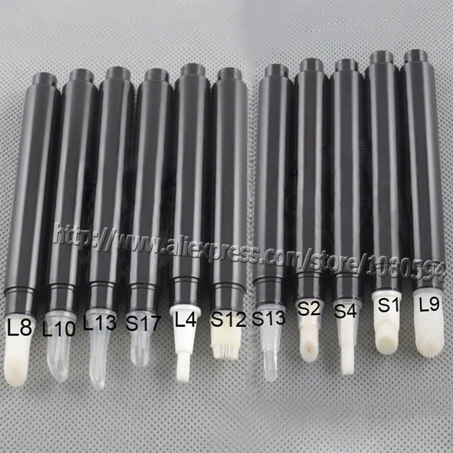 3 мл косметический пресс/клик ручка для консилера крем блеск губ в черном и белом