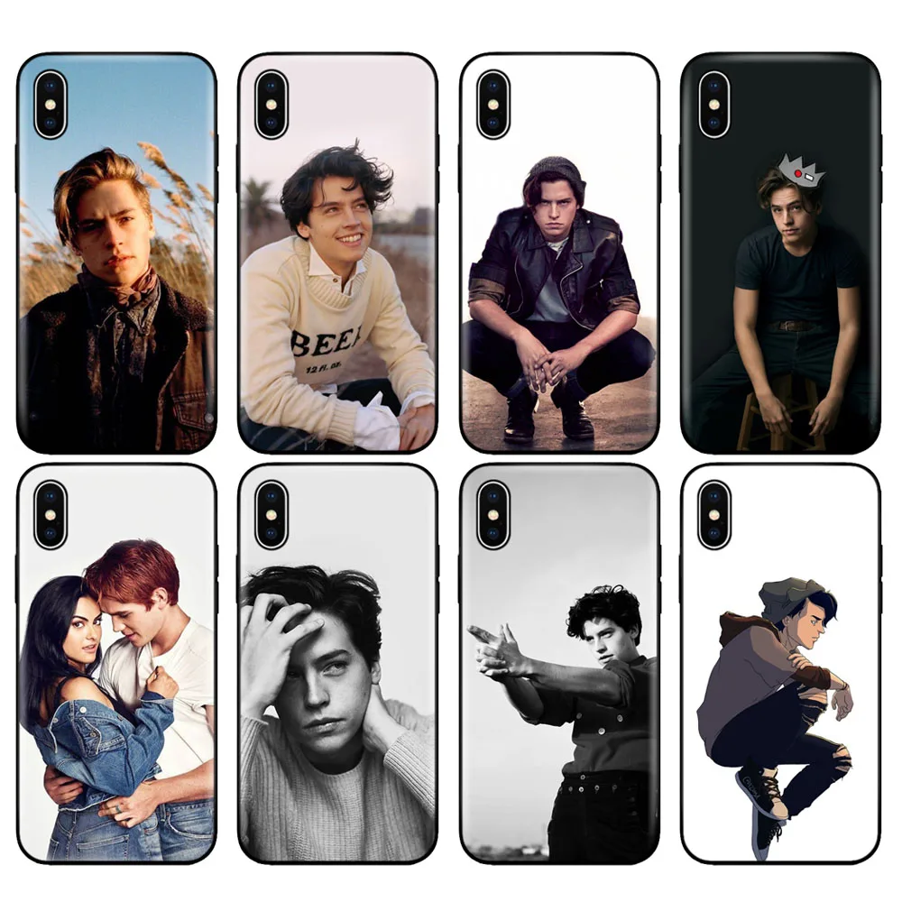 Черный чехол из ТПУ для iphone 5 5s SE 2020 6 6s 7 8 plus X 10 XR XS 11 pro MAX силиконовый TV Riverdale Cole
