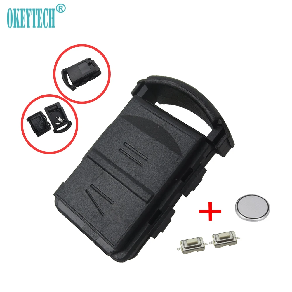 Оболочка ключа OkeyTech для Vauxhall Opel Corsa C Combo Tigra Meriva Agila 2 кнопочный пульт