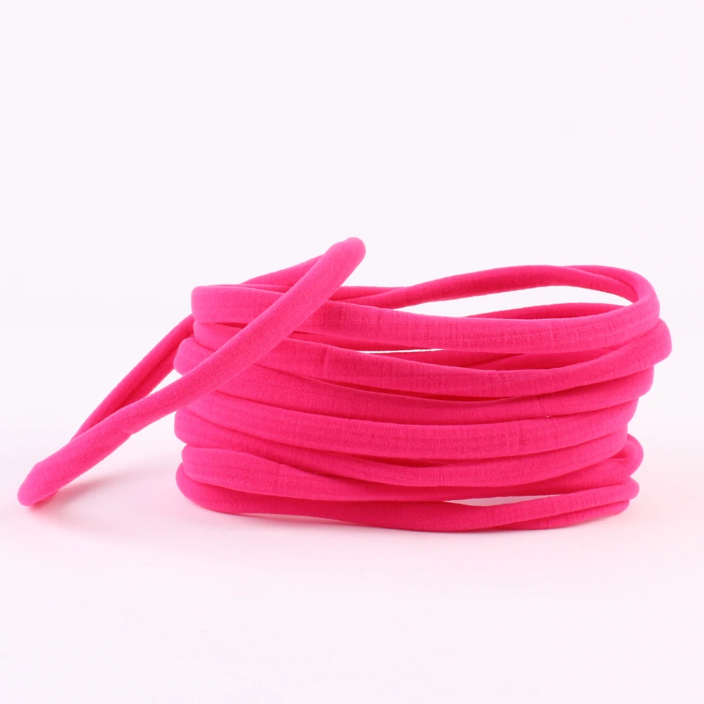 10pcs/set Baby Girl Boy Spandex Nylon Headband for Children Skinny Very Stretchy Non-Marking Headwear Elastic Head band | Детская одежда