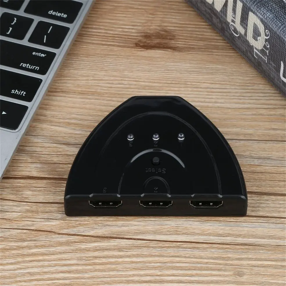 10 шт. 3 в 1 из 1080 P Адаптер Hub V1.3B HDMI коммутатор переключатель кабель для HDTV xbox