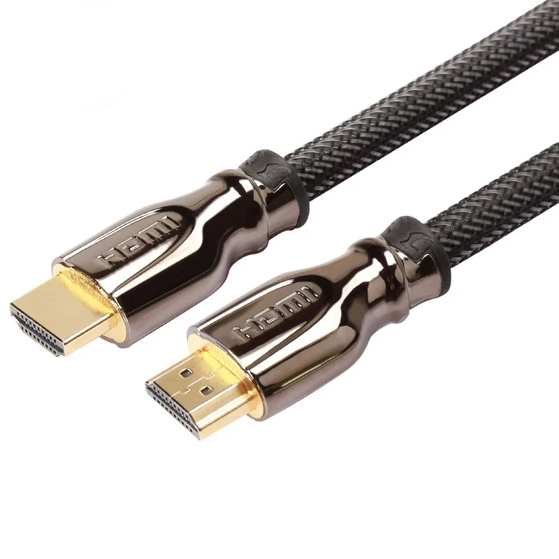 HDMI кабель 2,0 Версия 24K позолоченный высокоскоростной 3D 4K 60FPS 1 м 2 м 3 м 5 м 8 м 10 м hdmi к hdmi кабель для HD tv lcd PS3 проектор