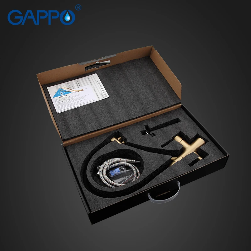 Кухонный Смеситель GAPPO G4398-1 золотой кран для кухни с фильтрованной водой из