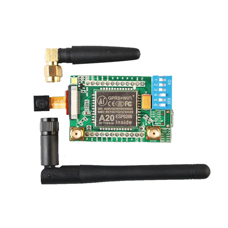 Elecrow GPRS Wi-Fi GSM Камера A20 модуль ESP8266 внутри SMS голос развитию мастер MCU Управление gprs