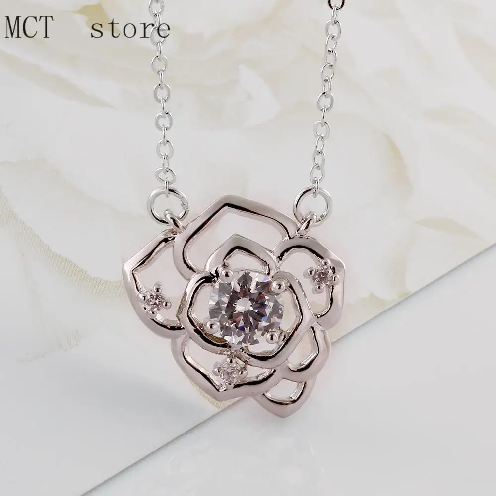 N034-C Wholesale High Quality Women Men zircon necklace Fashion Jewelry Free shopping 18K gold plating | Украшения и аксессуары