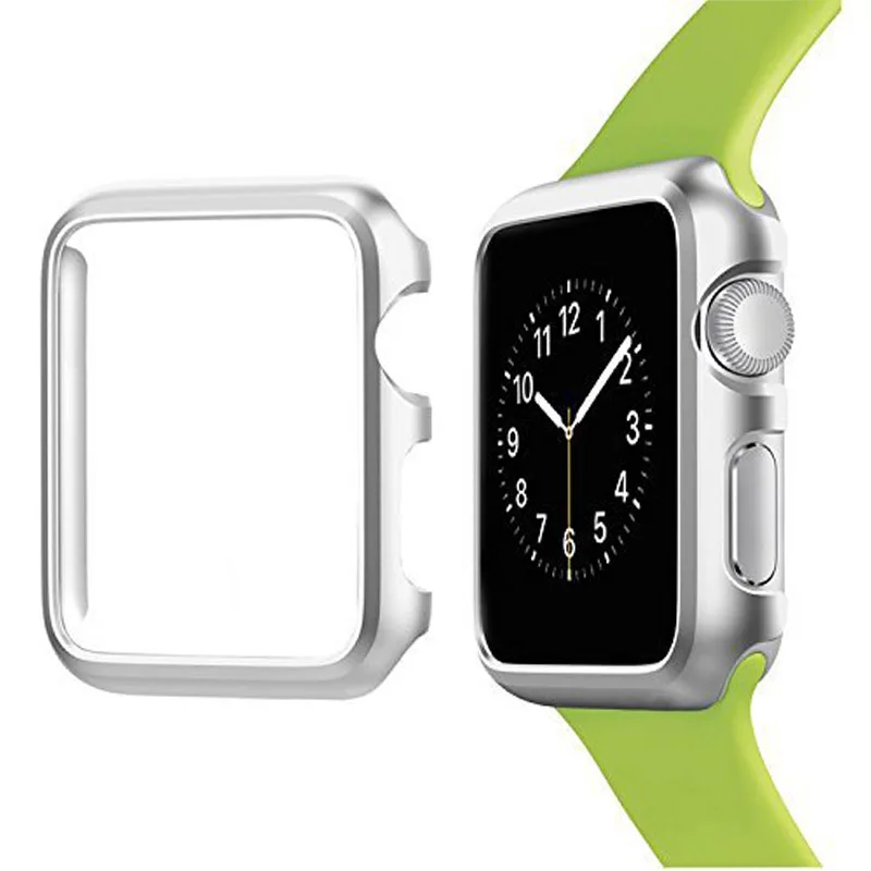 Frame Protective Case For Apple Watch Series 1 2 3 38mm 42mm Luxury Cover Shell Perfect Match 38 42 mm Bumper Black Sliver Gold | Наручные