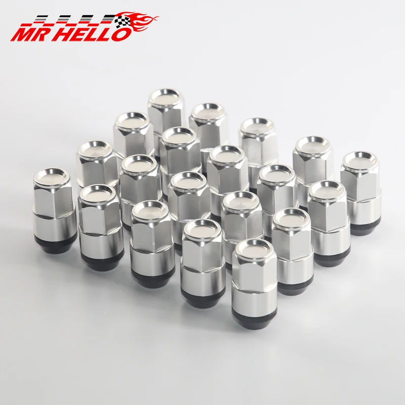 Новый продукт 20 шт. в комплекте M12X1.5 и M12X1.25 расширенные 41 мм алюминиевые железные