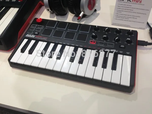 AKAI MPK MINI MK2 25 keys MIDI controller Keyboard control | Электроника