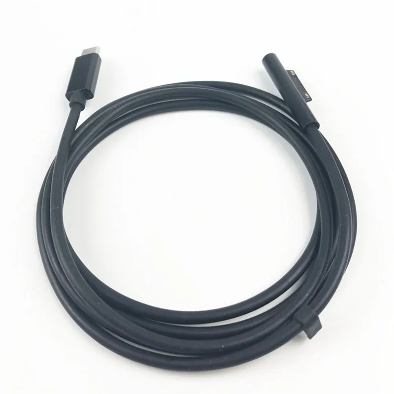 Зарядный кабель с разъемом USB Type C для Surface Pro 3 4 5 6 Go Book 15V PD|Переходники и адаптеры| |