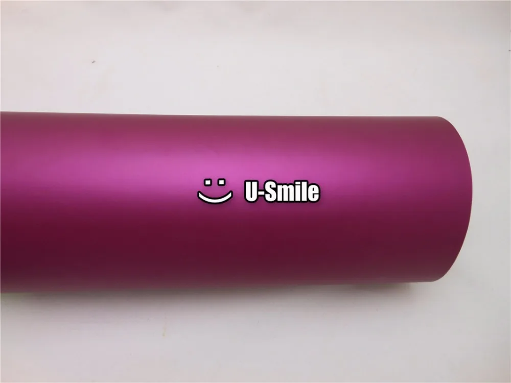 Матовая сатиновая хромированная матовая металлическая фиолетовая виниловая