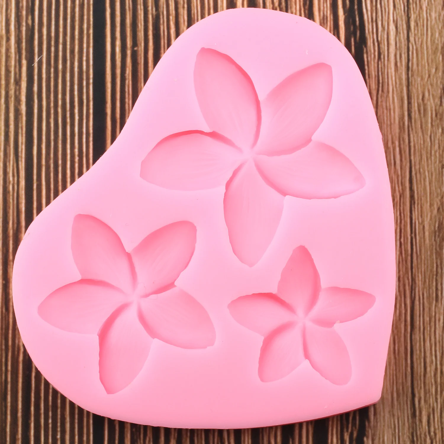 Plumeria Цветок силиконовая форма свадебный торт украшения инструменты цветок делая