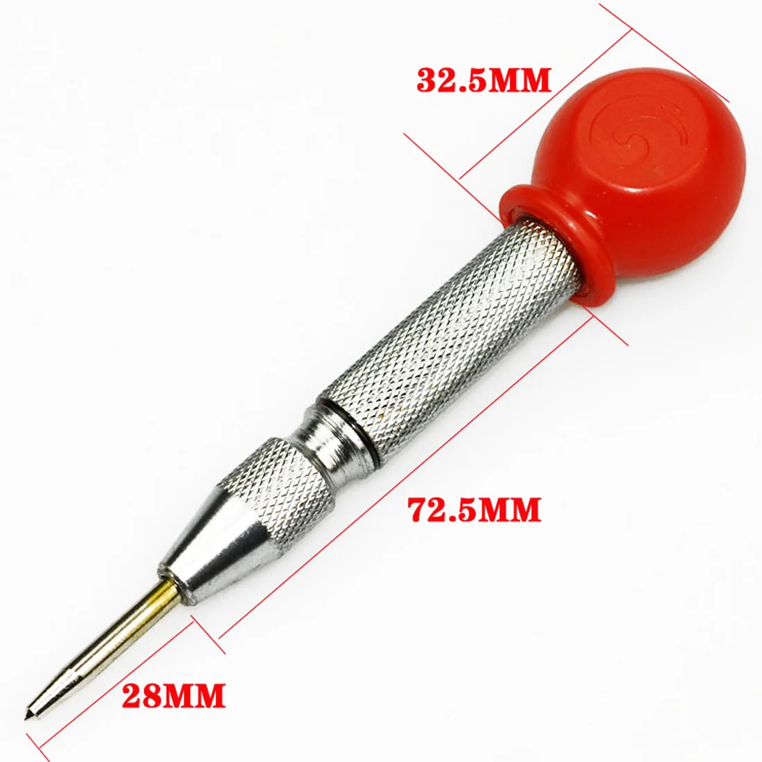 HSS Center Punch Stator punching Automatic Pin Spring Loaded Marking Drilling Tool 1Pc | Инструменты