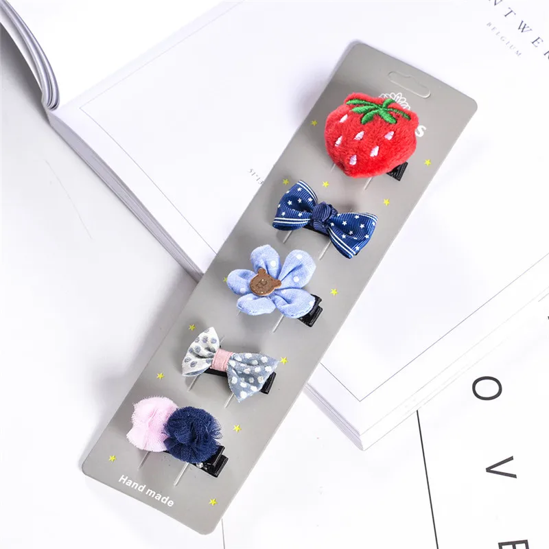 14Strawberry Новинка; детские заколки для волос с блестящим единорогом; Детские аксессуары для волос; повязка для волос для девочек; заколка для волос; повязка на голову; заколки - Цвет: 14Strawberry