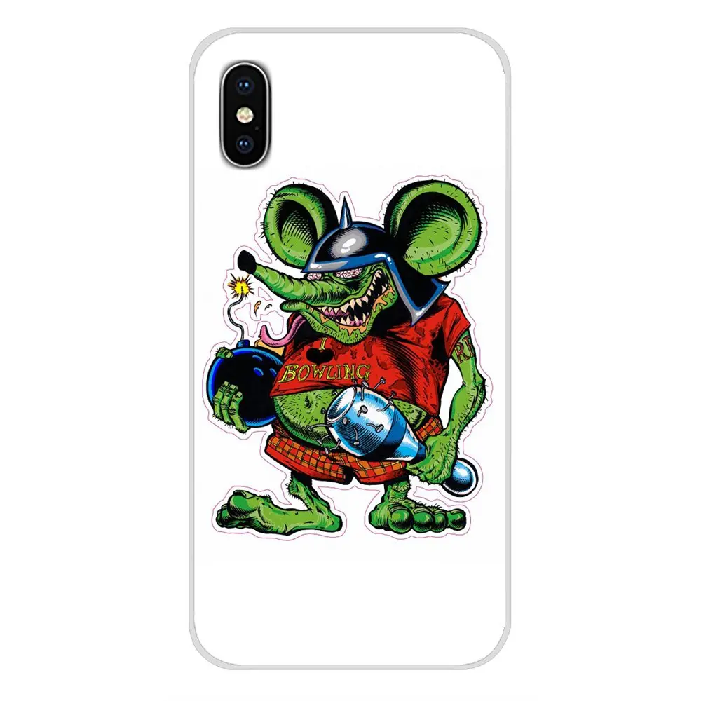 Аксессуары чехлы для телефонов Tales of the Rat Fink Samsung Galaxy S4 S5 MINI S6 S7 edge S8 S9 S10 Plus Note 3 4 5 8 9 |