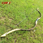 25-80IBS высокое качество ручной работы коричневый длинный лук изогнутый лук для стрельбы из лука на открытом воздухе охоты