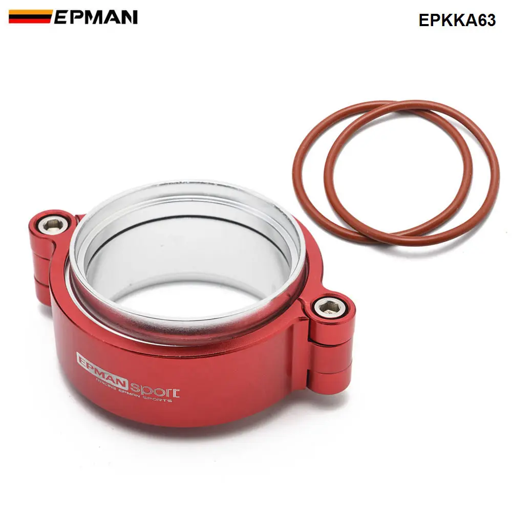 Epman автомобильный Стайлинг выхлопной V-band зажим анодированный для 2," OD Turbo/интеркулер трубы EPKKA63
