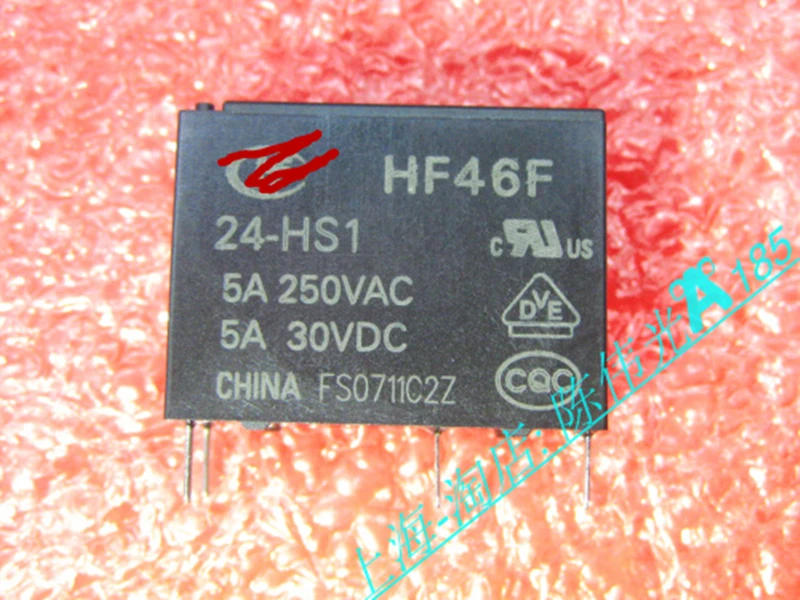 

HF46F-24-HS1 реле, новинка, оригинал, аутентичный