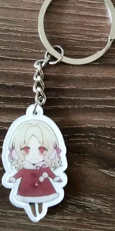 Аниме брелок Diabolik Lovers Komori Yui Ayato Sakamaki Syu Sakamaki Reiji кулон брелок для ключей Portachiavi kulcstarto - Цвет: M902