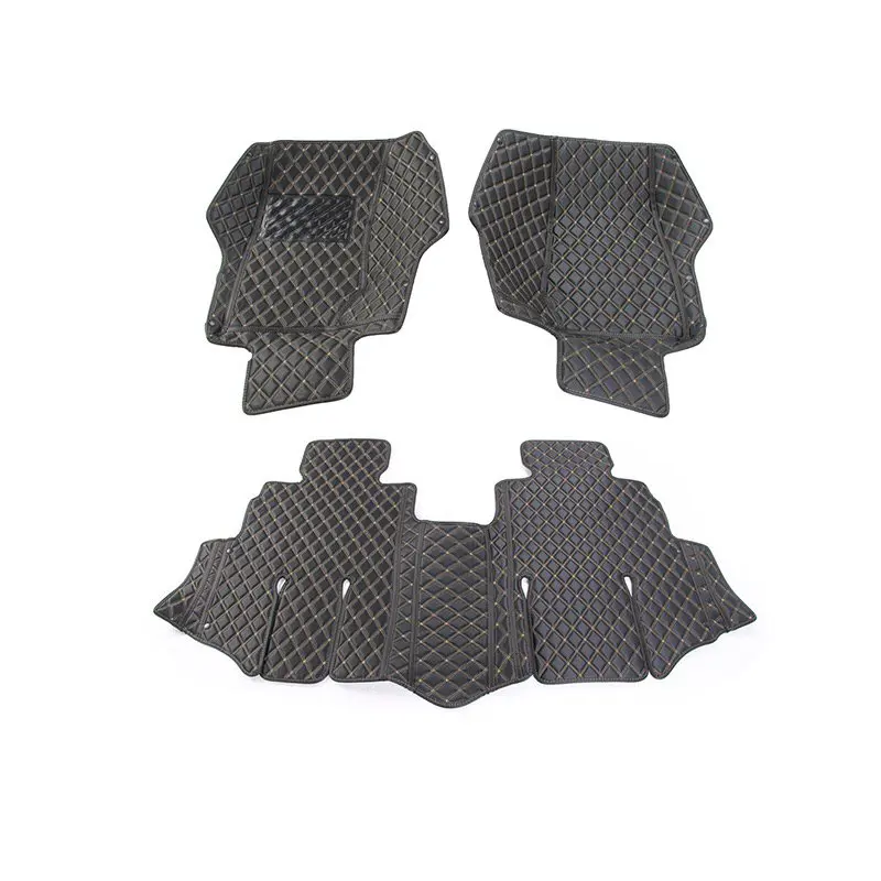 

For Jeep Wrangler 2007-2017 2/4 Doors PU Leather Special Car Floor Mats Custom Accessories Car Styling Carpet Cover