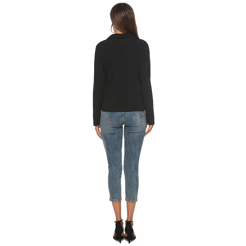 Модные осенние женские блейзеры и куртки Женский костюм для работы офиса