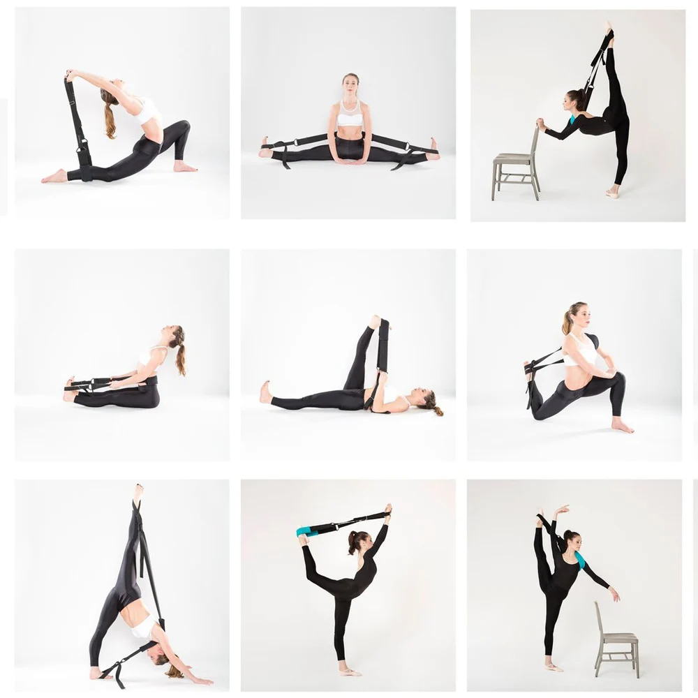 

Elastic Resistance Bands Dance Stretch Resistance Training Bands Strap Girls Fitness Ballet Belt Equipment Exercise Yoga Band